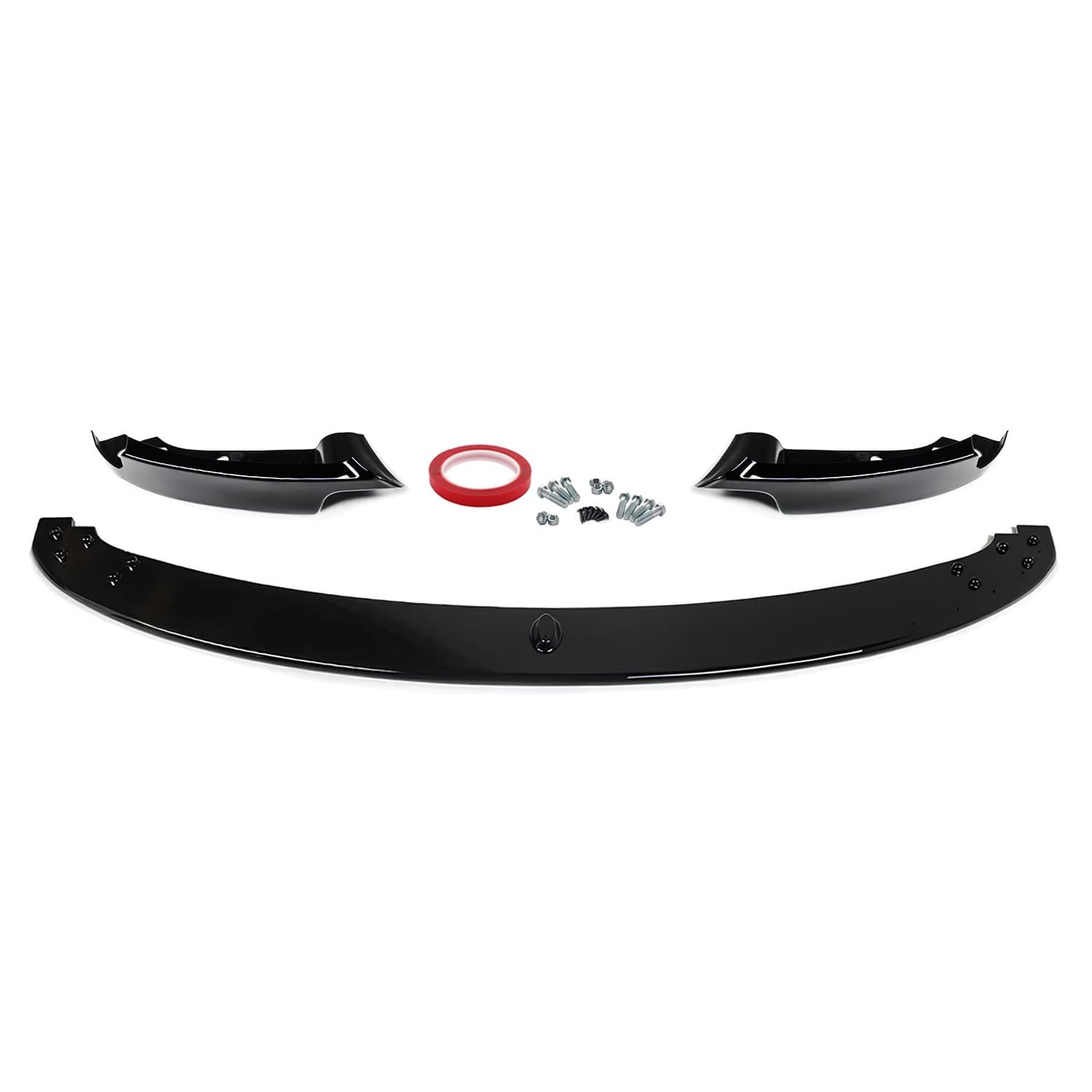 Frontleppe E90/E91 M3-look Blank svart (05-11)