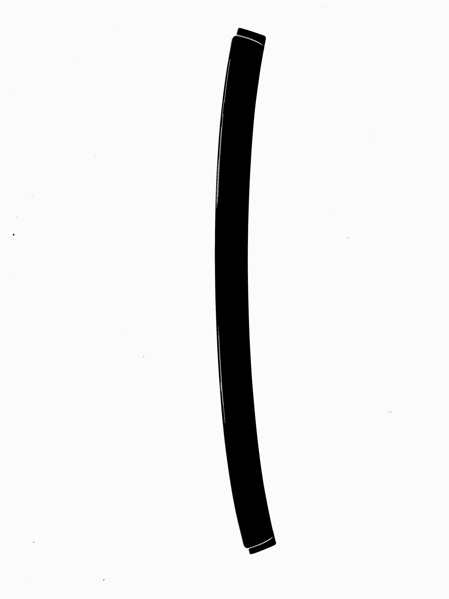 Takspoiler F30 Blank svart (11-18)