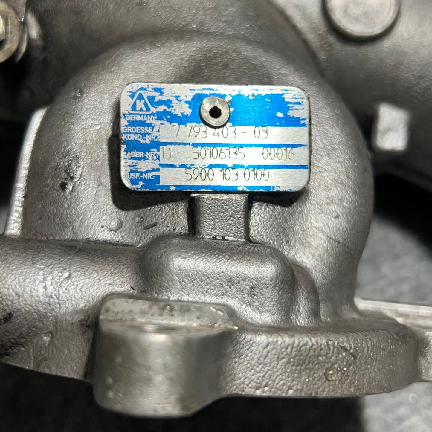 Intercoolerslang/Rör Bmw E60 / E61 M57 535D pre lci art: 59001030260