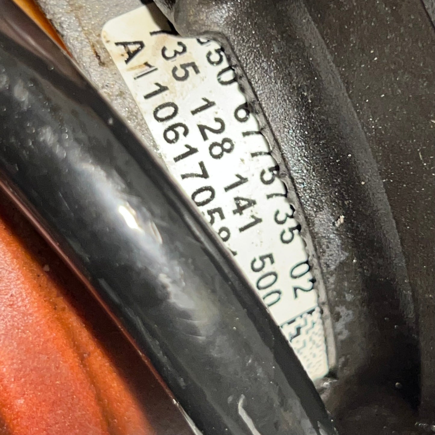 Fjäderben bak vänster Bmw F10 art: 735128141500