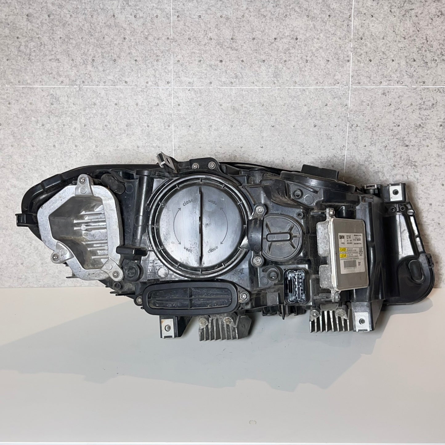 Venstre frontlykt med kurvlys Bmw F10 / F11 2010-2014 Pre Lci art: 727190708