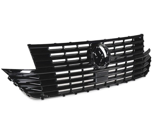 Frontgrill øvre + nedre grill VW Transporter T6.1 (2019–2024) Blank svart