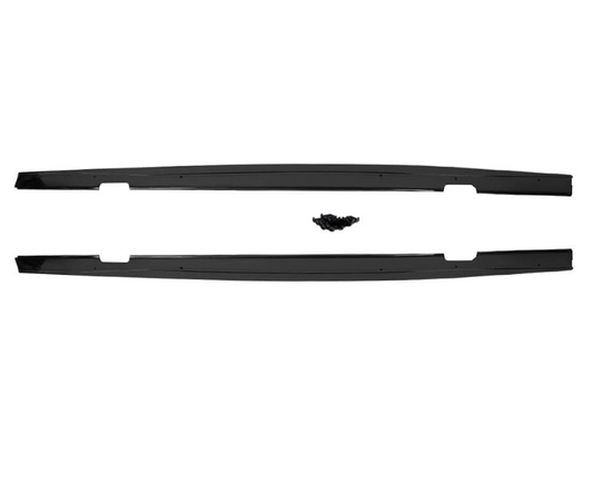 Sidokjols diffuser E92 / E93 Blank svart (06-13)