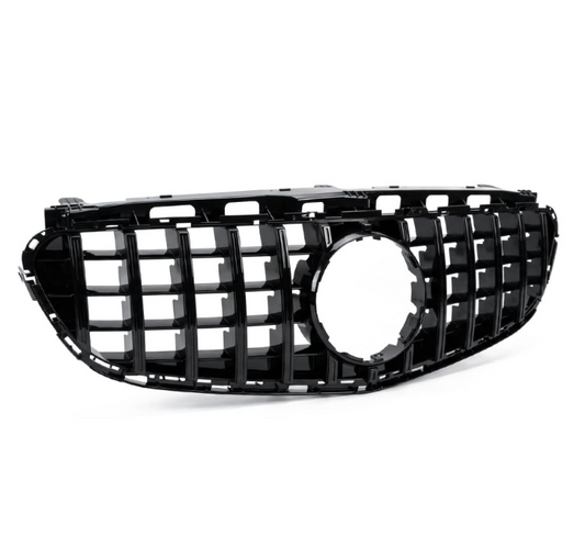 Grill Mercedes W212 / S212 facelift Blank svart (13-16)