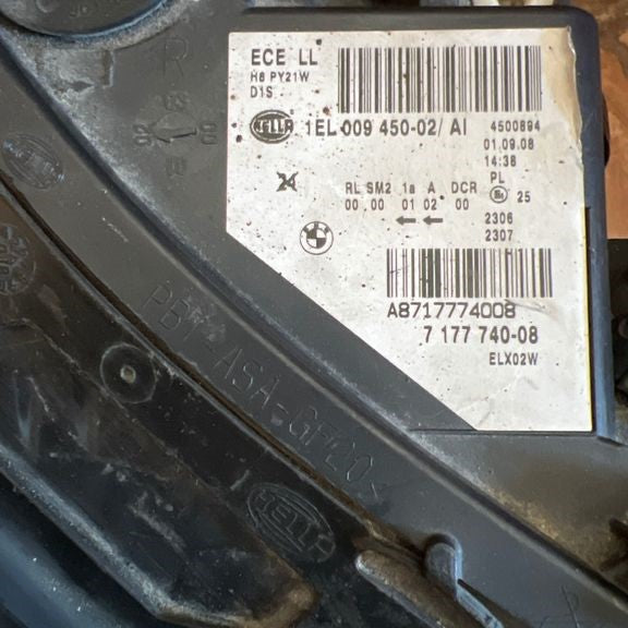 W0570 Høyre frontlykt BMW E60 / E61 2007-2010 LCI art: 717774008