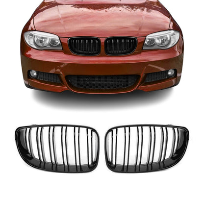 Sportgrill E81/E87 Blank svart