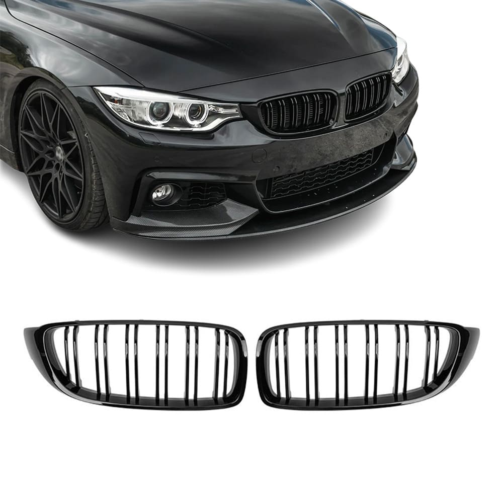 Grill F32/F33/F36/F80/F82 (13-20) Blank svart