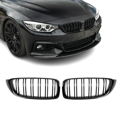 Grill F32/F33/F36/F80/F82 (13-20) Blank svart
