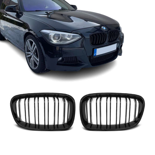 Grill F20/F21 Blank Svart (11-15) Pre Lci