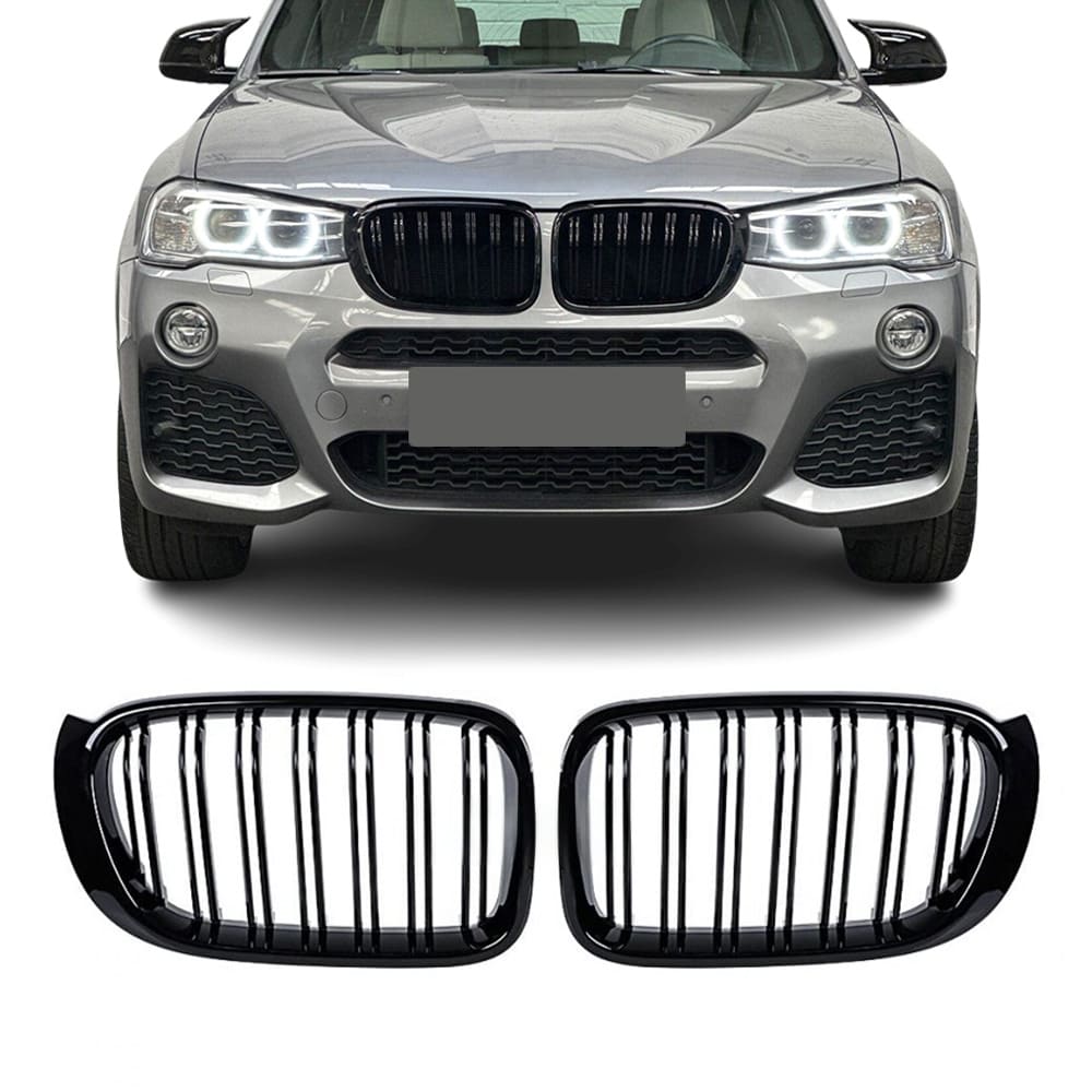 Grill X3 F25 LCI / X4 F26 Blank svart