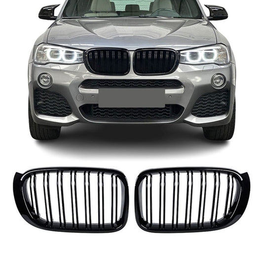 Grill X3 F25 LCI / X4 F26 Blank svarta