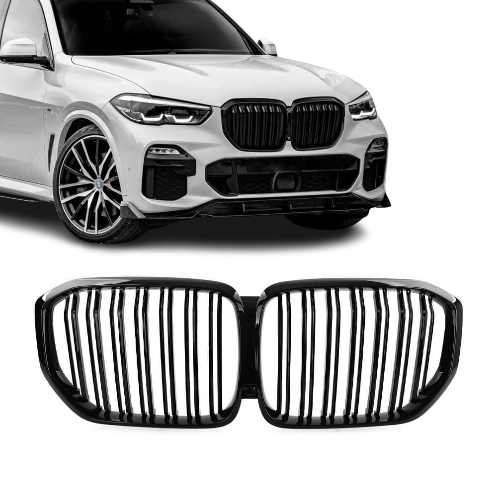 Grill G05 Blank Svart dobbelt-ribbede PRE LCI(19-23)