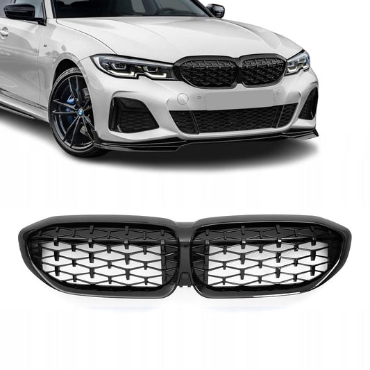Grill G20/G21 340 look Blank svart (18-22) Pre Lci