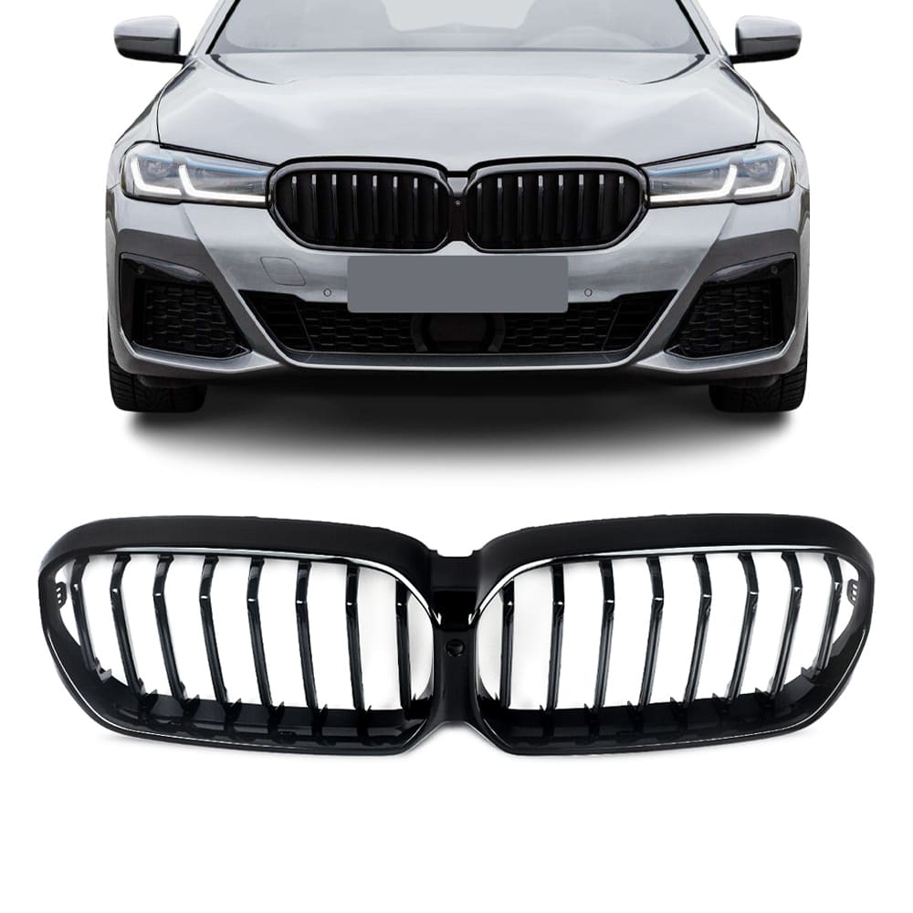 Grill G30/G31/F90 Blank svart (21-23) LCI
