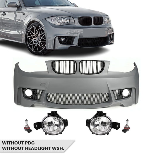 M1 Style front E81 / E82 / E87 / E88 (04-13) med tåkelys