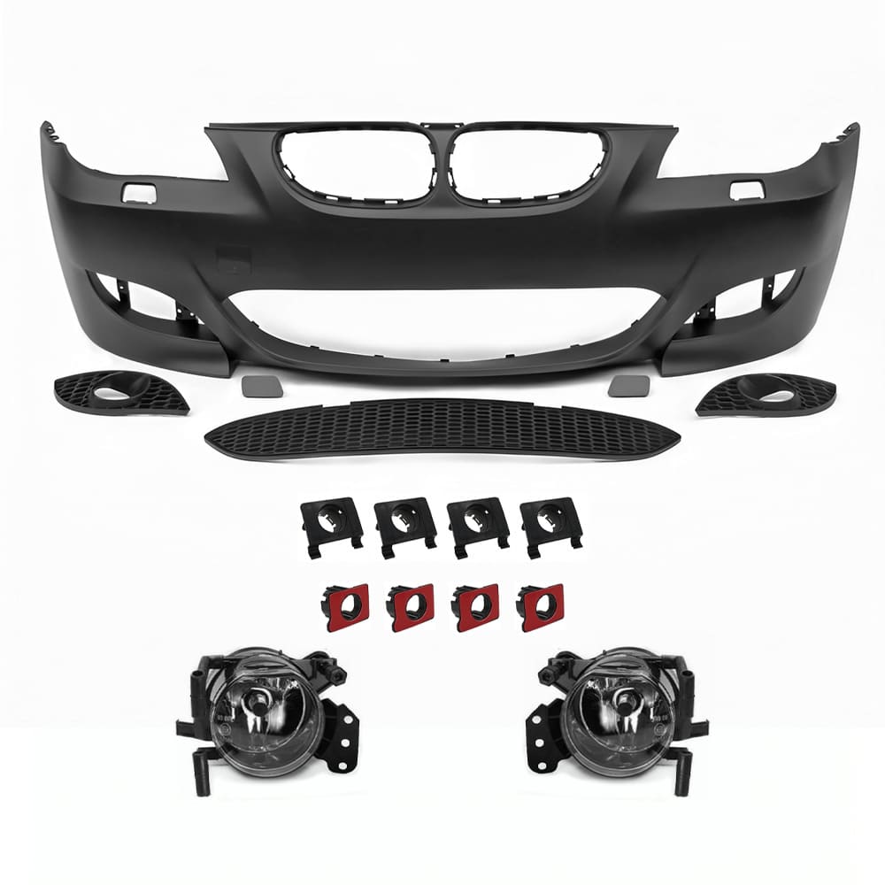 M5 Look Front E60/E61 (03-10) Uten PDC-hull med Tåkelys
