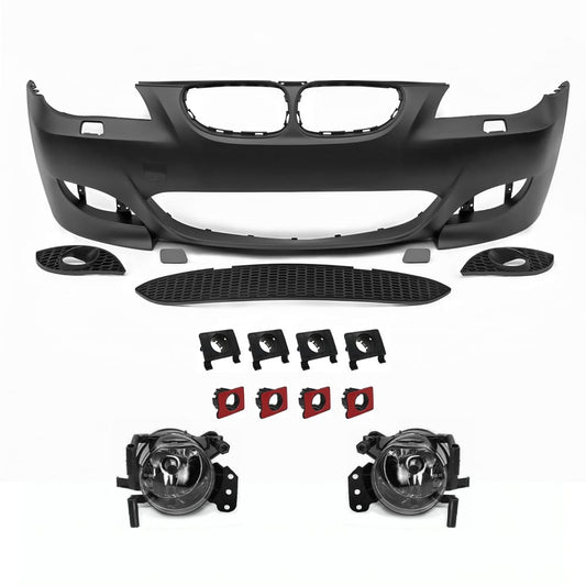 M5 Look Front E60/E61 (03-10) Uten PDC-hull med Tåkelys