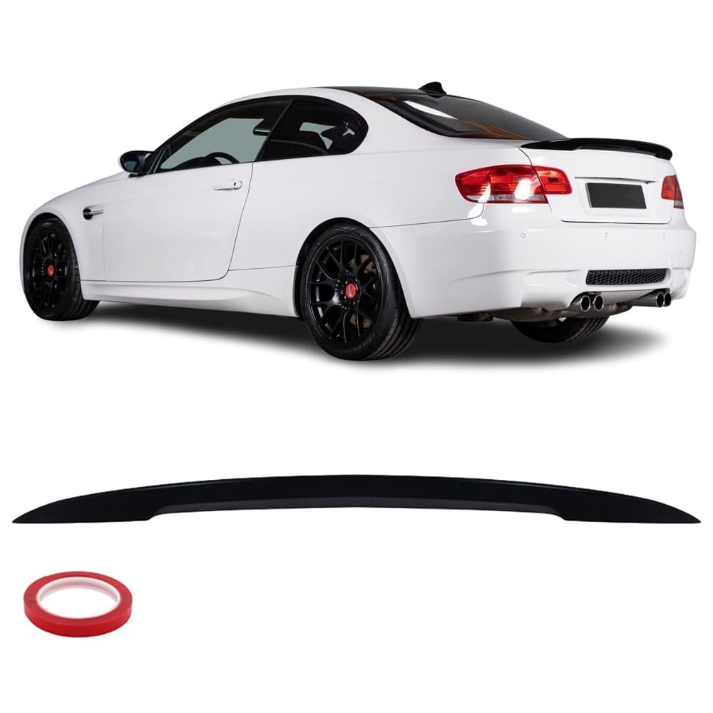 High Kick Spoiler E92 Blank svart kupé (06-13)