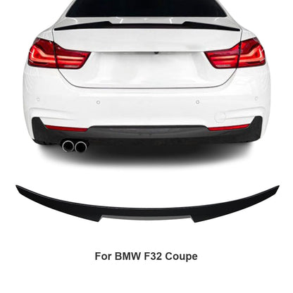 M4 Stil spoiler F32 Kupé blank svart (14-20)