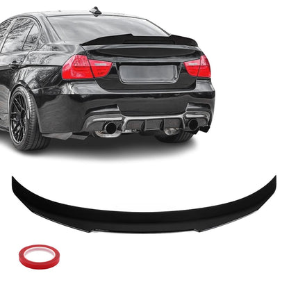 PSM look spoiler E90 Blank svart (05-11)