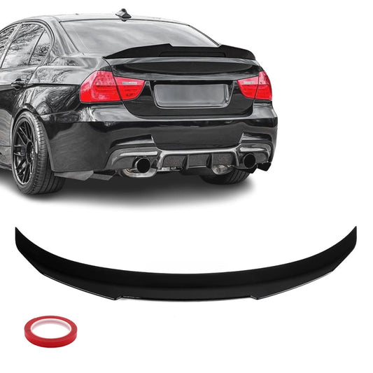 PSM look spoiler E90 Blank svart (05-11)