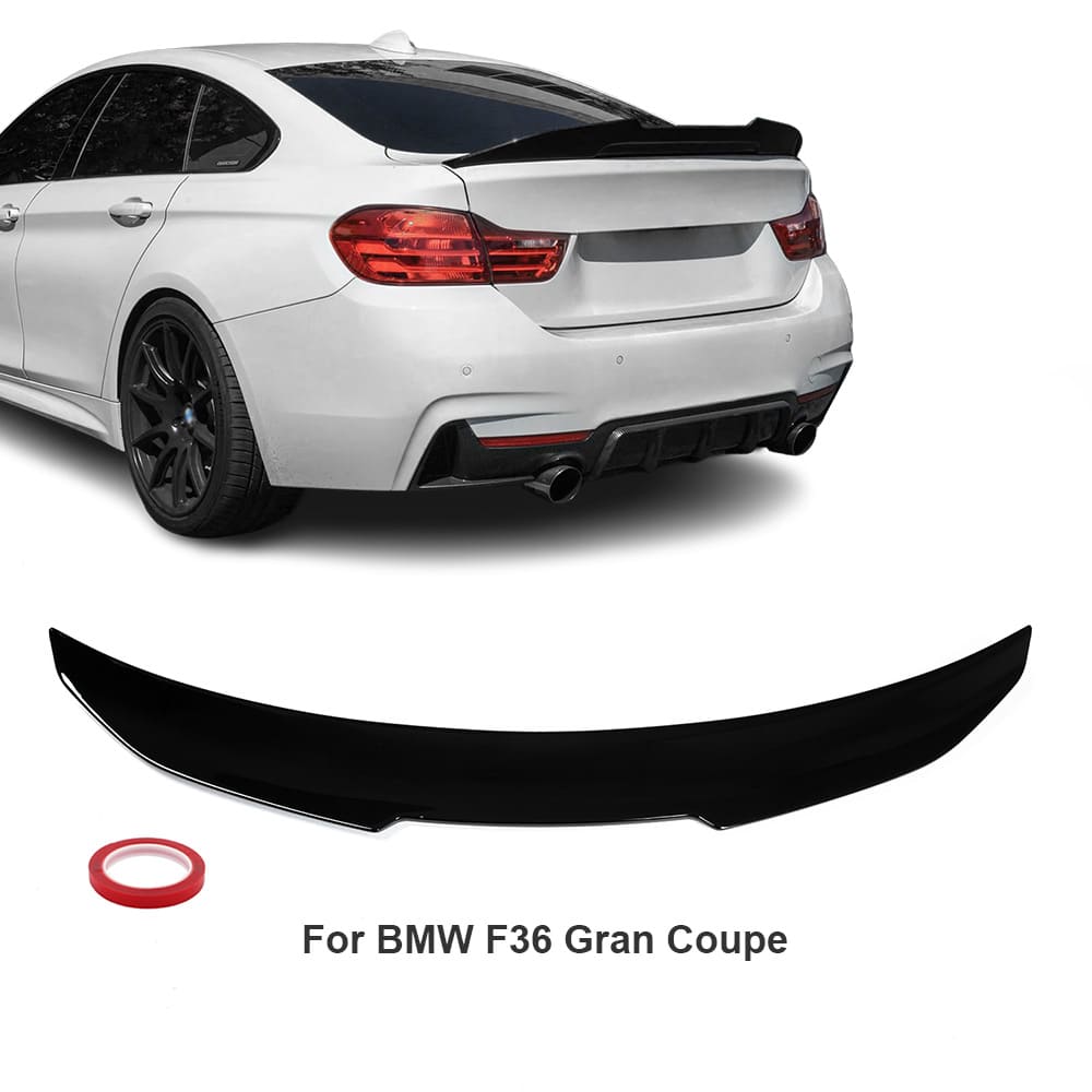 PSM Stil spoiler F36 Gran Coupe blank svart (14-20)