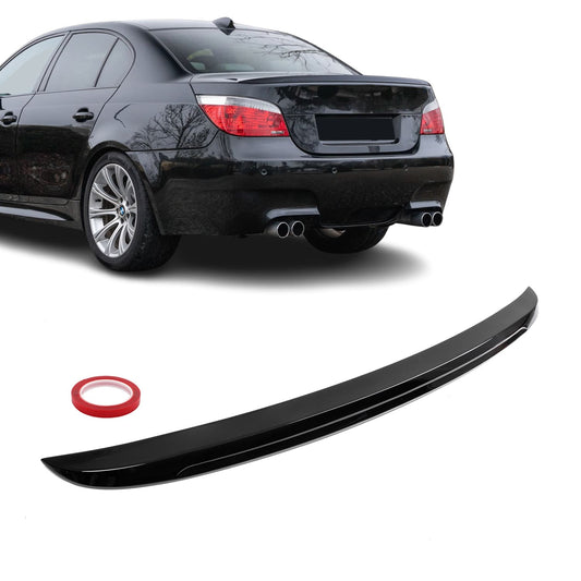 M5 stil spoiler E60 Blank svart (03-10)