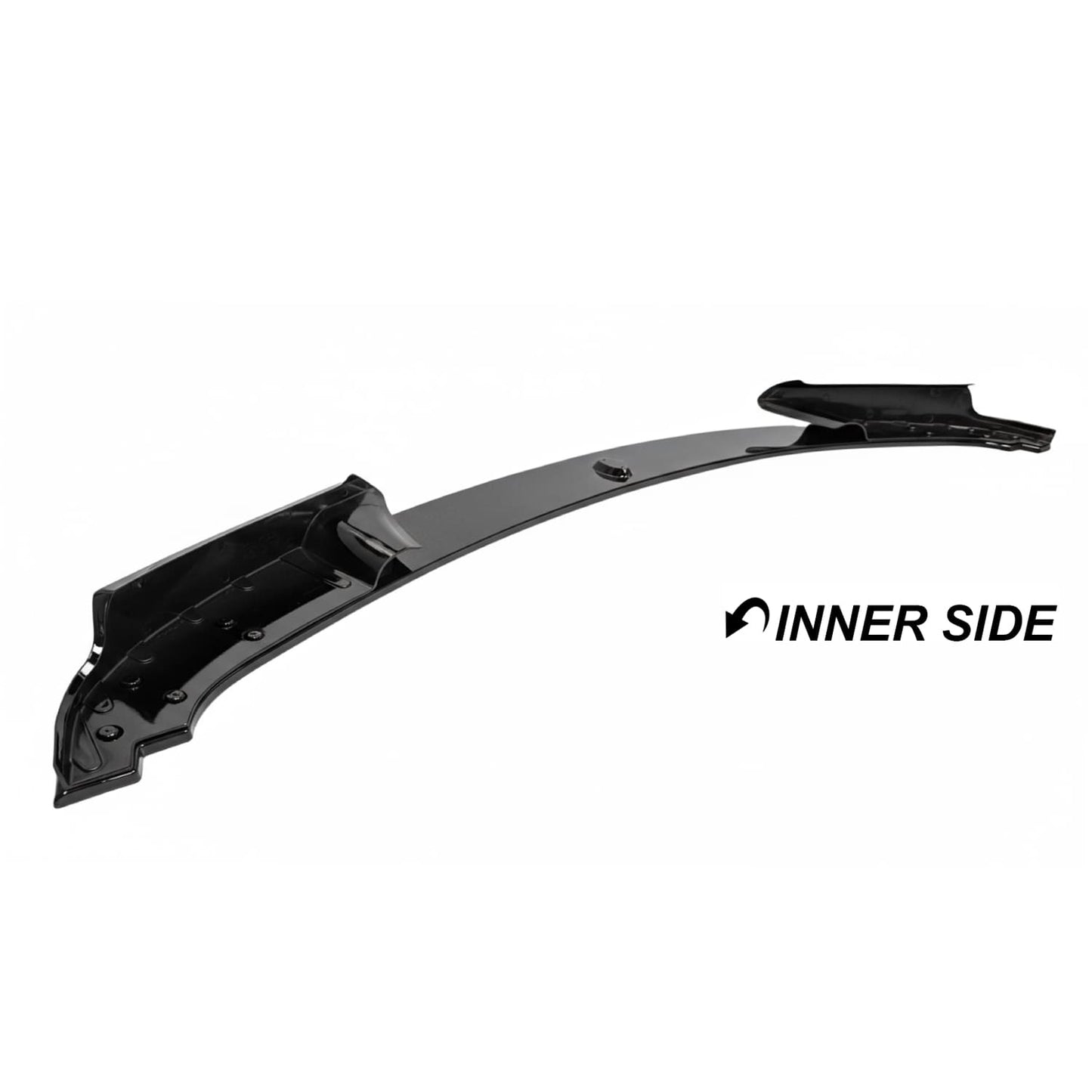 Frontleppe E90/E91 M3-look Blank svart (05-11)