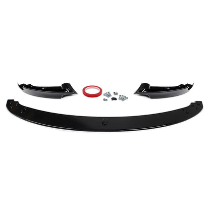 Frontleppe E90/E91 M3-look Blank svart (05-11)