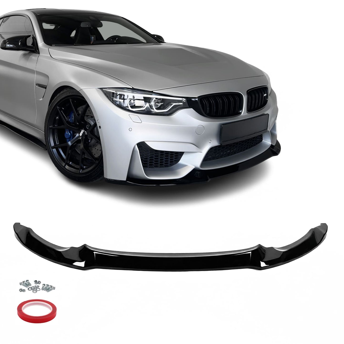 CS-Style Frontläpp F80/F82/F83 M3/M4 Blank svart