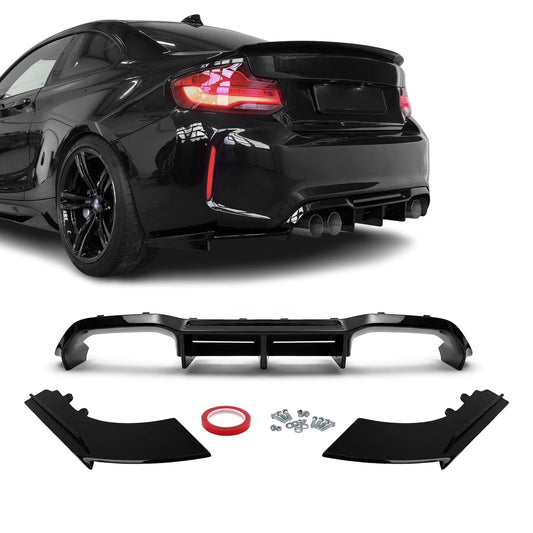 WR Diffuser BMW M2 F87 (16-21) Blank svart