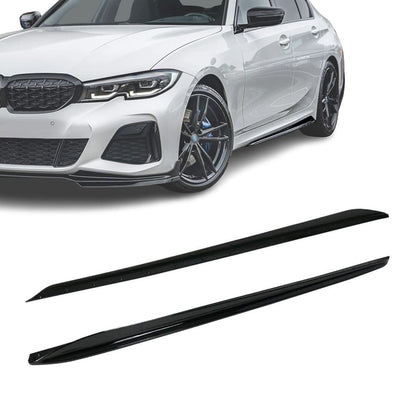 Sideskjørt diffusere G20 / G80 Blank svart (18-26)