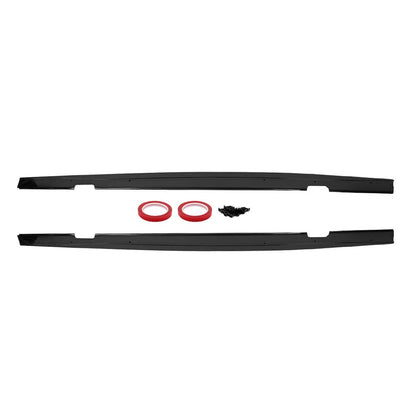 Sideskjørt diffusers E90 / E91 Blank svart (05-11)