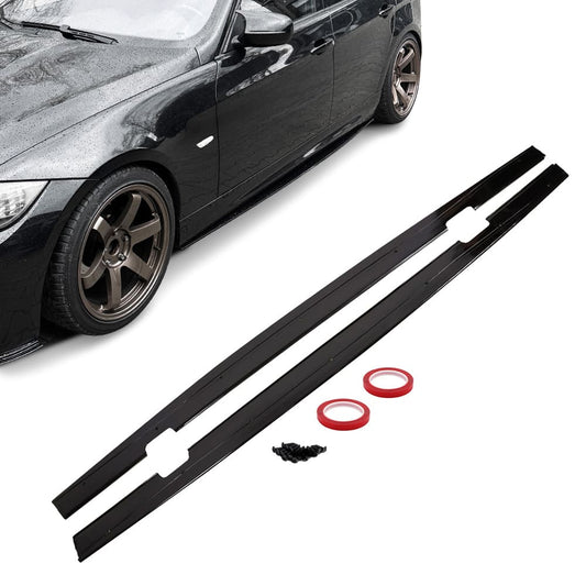 Sideskjørt diffusers E90 / E91 Blank svart (05-11)