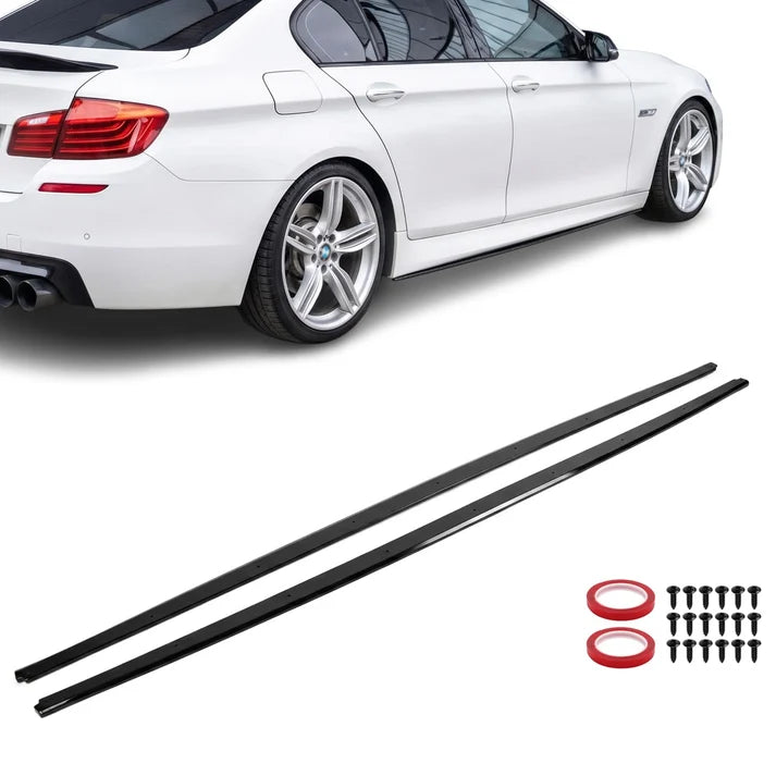 Sideskjørt diffusers F10/F11 Blank svart (10-17)