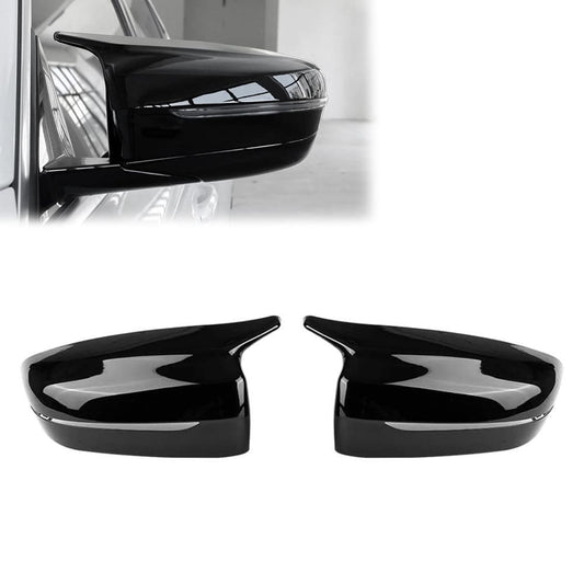 M sport stil Speilkåper sett for BMW G11, G12, G15, G20, G22, G30, (kun venstrestyrt) Blank svart
