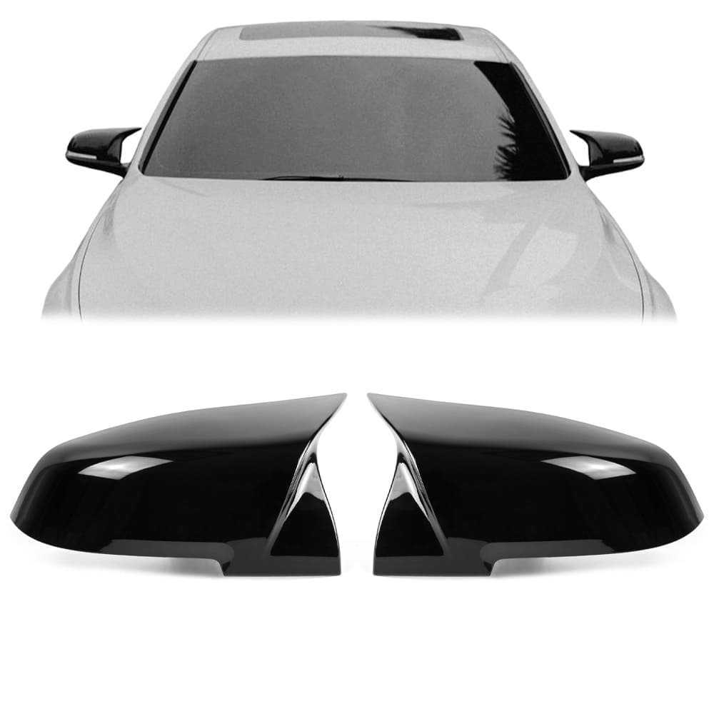 Speilkåper F20/F22/F30/F32/F34/E84 LCI Blank Svart