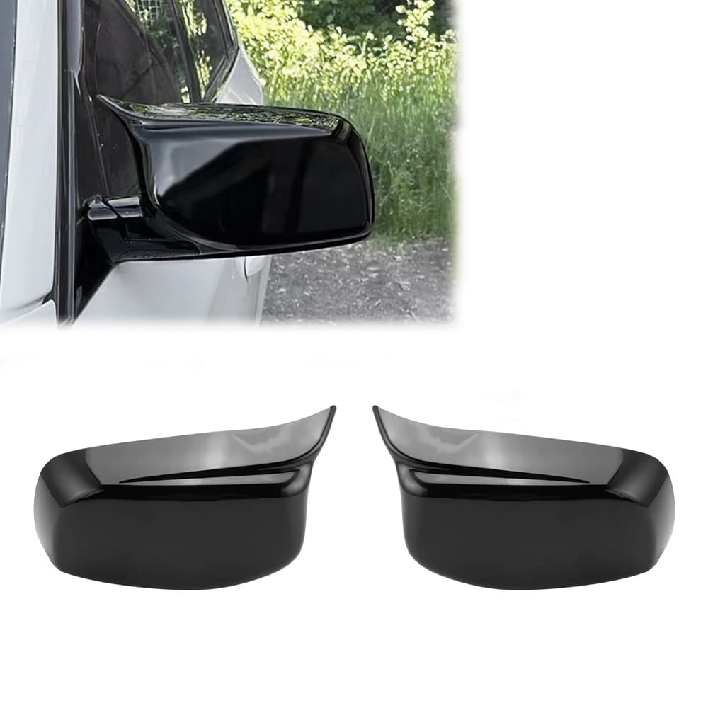 Speilkåper E60/E61 Blank Svart (03-10)
