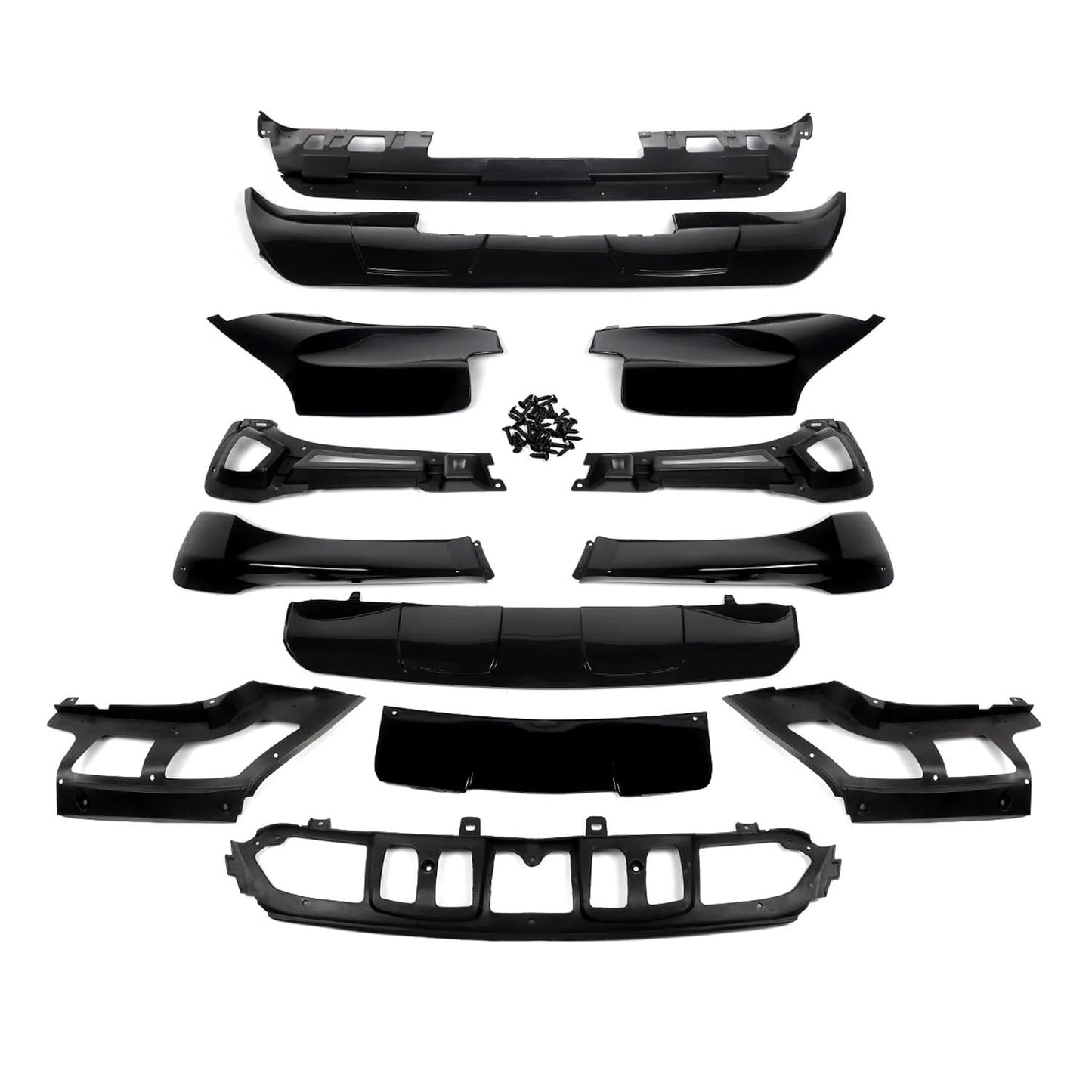 Aero style Bodykit BMW X5 E70 Pre Lci (07-10) Blank svart