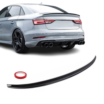 Vinge Audi A3 8V / S3 8V / RS3 8V Sedan Blank svart (12-20)
