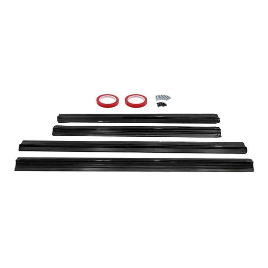 MX Sideskjørt diffusers VW T5/T5.1/T6/T6.1 (kort akselavstand) Blank svart (03-24)