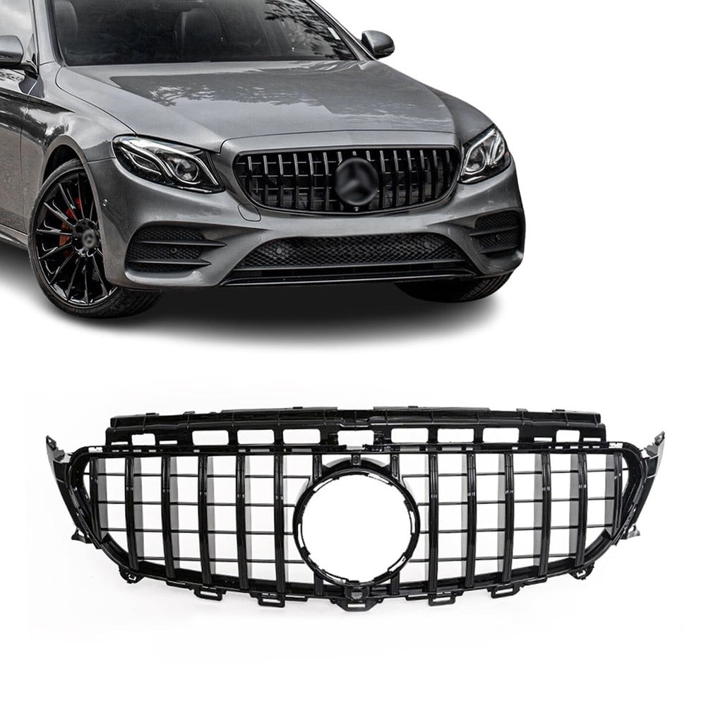 Grill Mercedes W213 / S213 / C238 / A238 Blank svart (16-20)