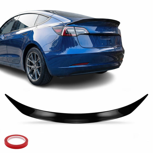 V2 Vinge Tesla Model 3 Blank svart (17-22)