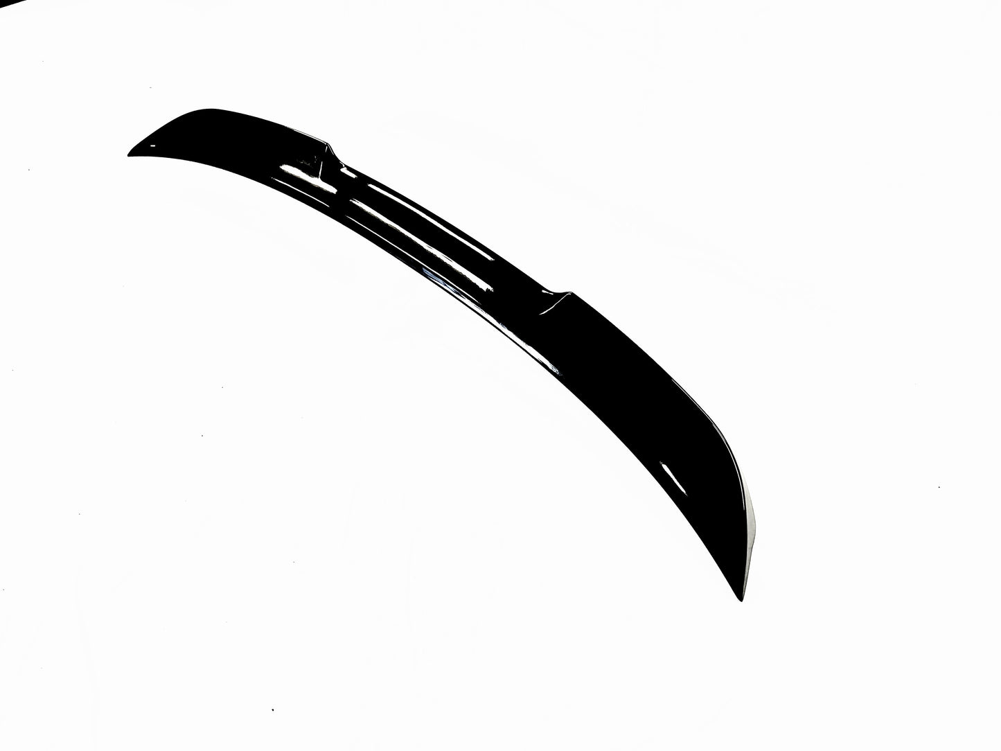 M4 look spoiler E60 Blank svart (03-10)