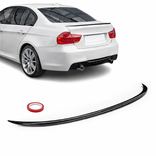 M performance spoiler E90 Blank svart (05-11)