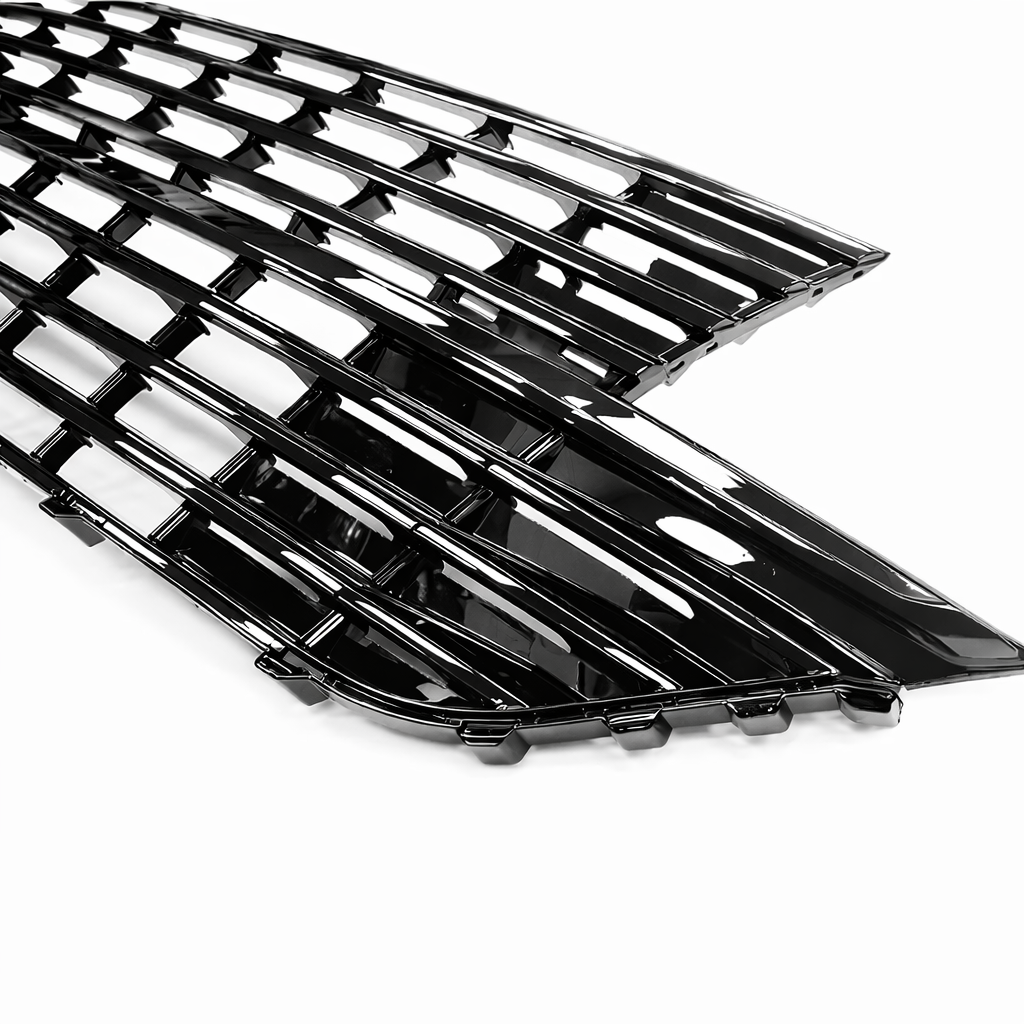 Frontgrill uten emblem for VW T6.1 (19-) blank svart