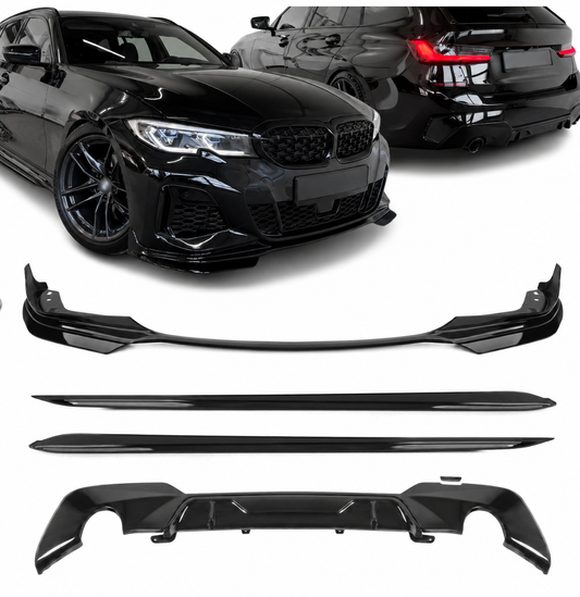 Performance-kit for G20/G21 M-Sport Blank svart (18-22)