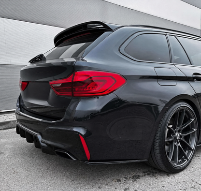 M5 style Diffuser bak G30 / G31 / F90 blank svart (17-23)