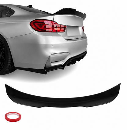 PSM look vinge M4 F82 Coupé blank svart (14-20)