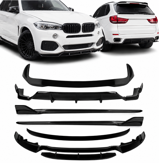 Aero-stil karosserikit BMW X5 F15 (14-18) blank svart